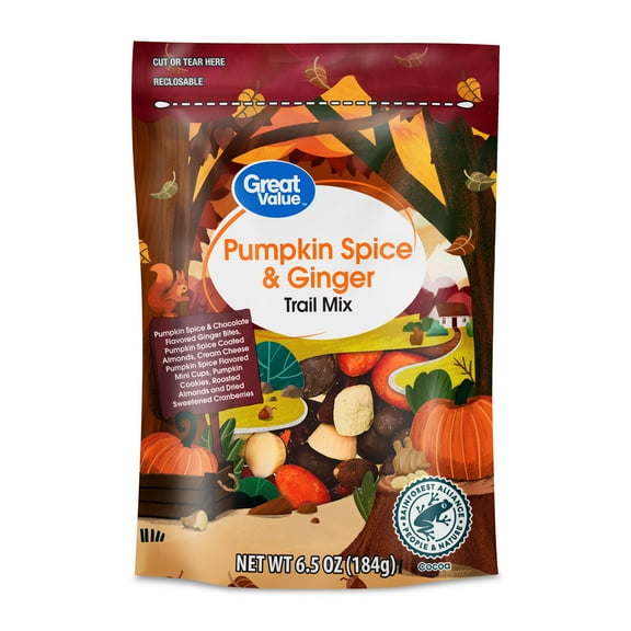 Great Value Pumpkin Spice & Ginger Trail Mix, 6.5 oz