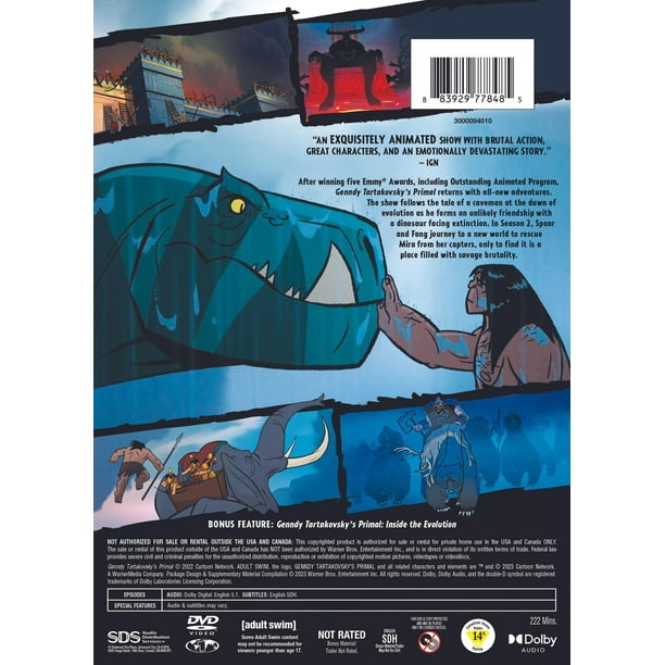 Genndy Tartakovsky's Primal: The Complete Second Season (DVD