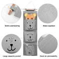 thumbnail image 4 of 1 bolsa colgante de pared, organizador colgante con 3 bolsillos, bolsa colgante de baño, bolsa colgante para niños, bolsa colgante de bebé, bolsa colgante de tela, bolsa colgante plegable Xemadio LKX-1276-1, 4 of 8