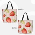 thumbnail image 2 of Balery Strawberries Bolsa de Mano para Mujeres con Cremallera, Bolsa de Gimnasio con Compartimentos, Bolsa para Laptop, Bolsa para Trabajo, 2 of 7