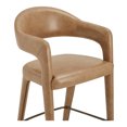 thumbnail image 5 of Moe's Home Collection Martens Counter Stool Leather Brown, 5 of 7