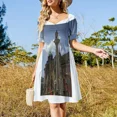 thumbnail image 4 of Maria-theresien strasse Vestido de manga corta Vestidos de novia Vestidos cortos atrevidos, 4 of 7