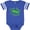 Football Blue and White, variant on Inktastic Give Peas a Chance. Boys or Girls Baby Bodysuit