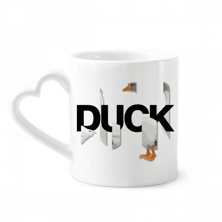 

Duck Cutting Partial Combination Mug Coffee Cerac Drinkware Glass Heart Cup