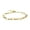 Golden, variant on Yesbay Women Bracelet Adjustable Length Hollow Out Chain Polished Electroplated Stainless Lightweight Punk Hip Hop Cool Bangle Wrist Ring Jewelry