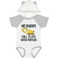 thumbnail image 3 of Inktastic Construction Daddy Still Plays with Trucks Boys or Girls Baby Bodysuit, 3 of 5