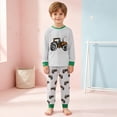thumbnail image 2 of Ulanda Baby Boy Clothes Girl 2Pcs Outfits Fashion Long Sleeve Shirt and Pant Kids Toddler Tops Pant Sets (Light Green, 5-6 Years), 2 of 9