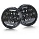 thumbnail image 2 of 2pcs Car Led Running Light 75w 7inch Headlights For Jeep Wrangler Jk Headlight Lada Niva 4x4 Offroad Uaz Hunter Accessories, 2 of 5