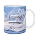 thumbnail image 2 of Floral Sewing Machine Mug,Funny Coffee Mug - Sewing Mug，Any Day Spent Sewing Is A Good Day ， Sewing Machine Cup,Sewing Coffee Mug, 2 of 5