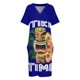 thumbnail image 4 of Vestido de bolsillo suelto divertido Tiki Time, vestido sensual para mujer, vestidos de noche para damas, 4 of 7
