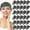 Silver Gray, variant on 30 Pack Spa Headband Facial Esthetician Hair Wrap for Women Adjustable Makeup Sports Shower Stretch Towel with Tape(Blue)