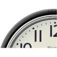thumbnail image 4 of Westclox 12”  Black Retro Analog Quartz Accurate Wall Clock with Easy-to-Read Dial., 4 of 5