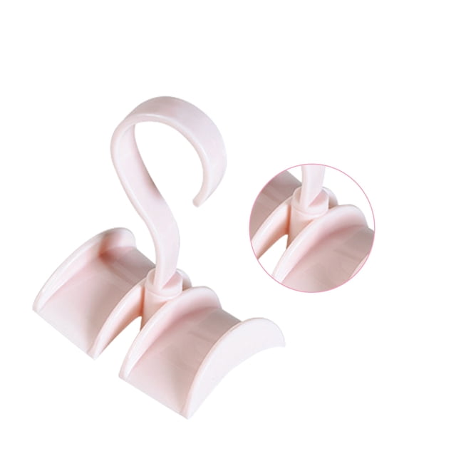 1 pieza creativa multifuncional giratoria armario bolsa estante corbata estante colgante ropa gancho armario colgador bolso almacenamiento Almacenamiento y organización del hogar polvo nórdico Cateissary HA001846-04