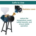 thumbnail image 4 of Electric Grain Grinder, 3000W Mill Grinder, Blue Galvanized Cast Iron Corn Mill with Funnel for Dry Cereals, Wheat, and Feed, 4 of 9