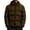 Brown, variant on Puffer Coats for Men Drawstring Hooded Warm Cotton Down Jacket with Pockets Long Sleeve Winter Quilted Outerwear (3XL, Brown)