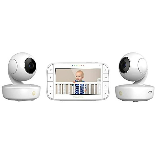 Motorola Mbp36xl 2 5 Portable Baby Monitor W Color Screen And 2 Cameras Walmart Com Walmart Com