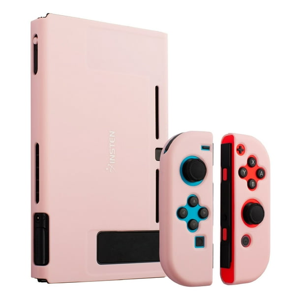 For Nintendo Switch Protective Case Hard Dockable Shell Cover Skin For Girls Pink