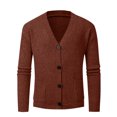 thumbnail image 2 of Blusa y camisa de cuello alto de manga larga estilo casual para hombre, suéter de punto de manga larga con cuello alto, blusa de poliéster para hombre, 2 of 9