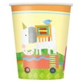 thumbnail image 2 of Circus Baby Shower Paper Cups, 9 oz, 8ct, 2 of 3