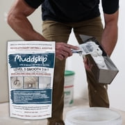 MuddSkip Smooth Drywall Additive Powder, 2lbs bag | Level 5+ Finish, No Sanding Required, Same-Day Wet-on-Wet Coats | Made in USA