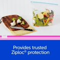 thumbnail image 4 of Ziploc® Slider Freezer Bags with Power Seal Technology, Large, 10 Bags, 4 of 4