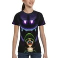 thumbnail image 4 of Boo Luigi's Mansion Game Teen T Shirts Unisex Crewneck Short Sleeve T-Shirt Tees Top For Boys Girls Youth Kids Medium, 4 of 7