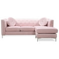 thumbnail image 3 of Glory Furniture Pompano G894B-SC Sofa Chaise ( 3 Boxes ) , PINK, 3 of 8