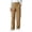 Khaki, variant on Cargo Pants For Women Corduroy Wide Leg Baggy High Waisted Stretch Jeans Pockets Straight Casual Jeans