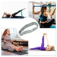 thumbnail image 4 of Unique Bargains 1 Pc Women Yoga Booty Bands for Gym Stretching Exercise 12.99"x2.36" Blue Polyster Cotton Latex, 4 of 4