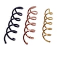 thumbnail image 2 of Maoww 10 Pcs Spirale Métal Broches Bobine Clips Non-Rayures Ronds Pointes Bricolage Torsion Vis Décor Accessoires, 2 of 9