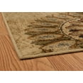 thumbnail image 3 of United Weavers Essence Medallion Ivory Woven Polypropylene Runner Rug, 1'10" x 7'2", 3 of 5