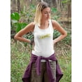 thumbnail image 2 of Be Brave Quote Impression Tank Women -Image by Shutterstock, Female Medium, 2 of 4