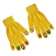 thumbnail image 3 of Guantes de uñas con diamantes de imitación para bricolaje, profesionales, mantienen el calor, engrosamiento, dedos completos, suaves, para manicura, amarillos, 3 of 12