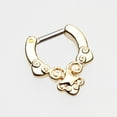 thumbnail image 3 of Golden Tribal Laran Septum Clicker, 3 of 3
