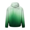thumbnail image 4 of Mens Plus Size Hoodies Big & Tall M-4X Fleece Lined Sweatshirts with Front Pocket Long Sleeve Gradient Printed Loose Pullover Workout Hoodie Tops, 4 of 5