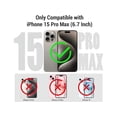 thumbnail image 2 of Waterproof Case for iPhone 15 Pro Max 6.7 inch, Built-in [Screen Protector] [IP68 Water Proof] [14FT Military Grade Shockproof], Metal Full Body Aluminum Protective Drop Protection Cover, 2 of 7