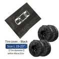 thumbnail image 3 of 4 Pcs SUV Car Seasonal Protection Storage Tire Tote Carry Bags, 3 of 6