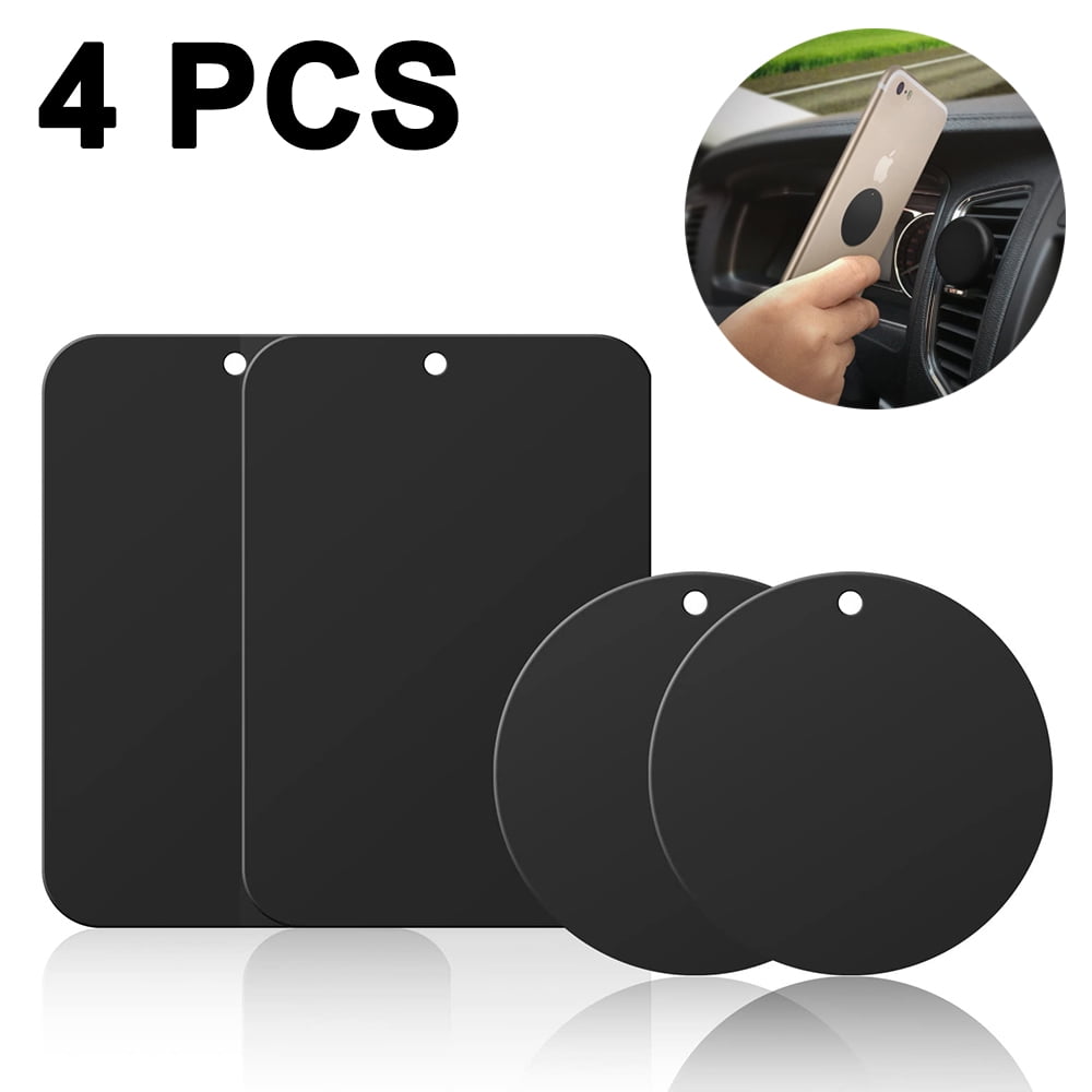6pcs Metal Plate Magnet Mobile Phone Holder for Magnetic Car Phone Stand Holder 