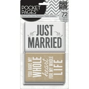 Me And My Big Ideas Pocket Pages Themed Cards 3 X 4 Inch Wedding