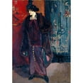 thumbnail image 2 of Jacques-Émile Blanche 18x24 Black Ornate Framed Double Matted Museum Art Print Titled: Portrait of Daisy De Broglie (1912), 2 of 5
