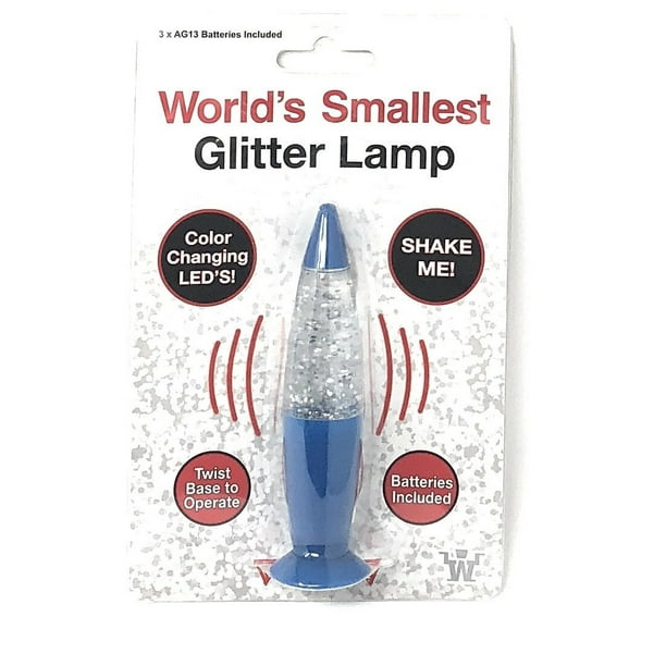 World's Smallest GLITTER LAMP