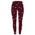 thumbnail image 5 of Njagoc3 Women's Mini Polka Dot Leggings - Playful Stretchy Casual & Home Wear, 5 of 6
