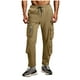 thumbnail image 2 of Ceisia Men's Slim Straight Functional-style Gift Multi-pocket Casual Pants Lightweight Zipper Cargo Pockets Multi-Color, 2 of 6