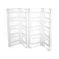 thumbnail image 3 of Clear Earrings Drawer Organizer Plastic Necklace Stud Storage Display Stand Box 4 fold Jewelry Holder, 3 of 8
