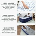 thumbnail image 6 of Bestway®  Tritech Air Mattress Fashion Flock Twin 20" with built-in AC pump, 6 of 18