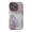 Purple Acuarela, variant on StrongFit Designer Cases for iPhone 14 Pro, Green Fashion Camouflage