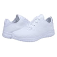 thumbnail image 6 of NEWMAL Women's Walking Shoes Comfy Casual Knit Sneaker (7,All White）, 6 of 6