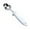 White, variant on Ice Cream Scoop Spoon, Multifunction Fruit Baller For Watermelon And Melon, Ergonomic Handle Durable Metal Head Easy Digging Tool For Dessert Serving Kitchen Gadget Portable Use