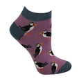 thumbnail image 1 of Ladies Bamboo Trainer Socks | Miss Sparrow | Breathable Low Cut Socks for Women, 1 of 2