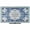 Blue, variant on Indoor TV Cover 40" , Tribal Vintage Boho Stretch Fabric Dust Protector for Flat Screen Television, Brown Bohemia Elastic Open Back Screen Slipcover
